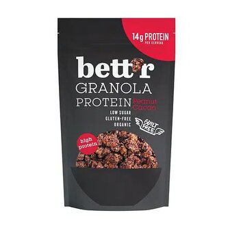 Bett´r Granola Protein arašídy & kakao váha 300g
