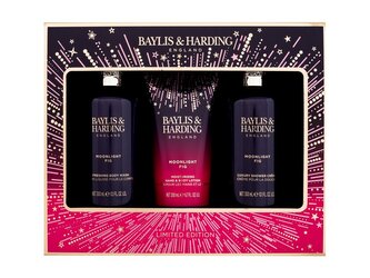 Baylis & Harding Moonlight Fig sprchový gel 300 ml + tělové mléko 200 ml + sprchový krém 300 ml