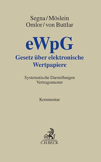 Gesetz über elektronische Wertpapiere - eWpG