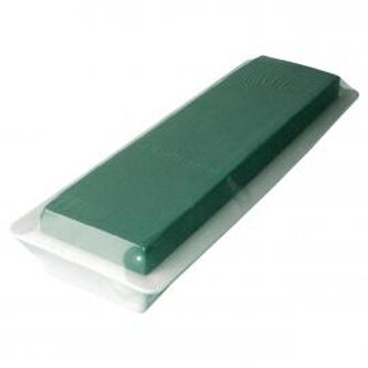 Victoria miska s aranžovací hmotou střední na stůl - 2 ks/bal  bílá