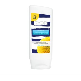 Opalovací mléko SPF 15 - střední ochrana 200 ml
