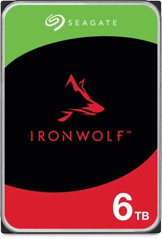 SEAGATE HDD 6TB IRONWOLF (NAS), 3.5", SATAIII, 5400 RPM, Cache 256MB, CMR SEAGATE HDD 6TB IRONWOLF (NAS), 3.5", SATAIII, 5400 RPM, Cache 256MB, CMR