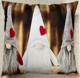 Vánoční polštář GNOME CHRISTMAS V. 40x40 cm Mybesthome