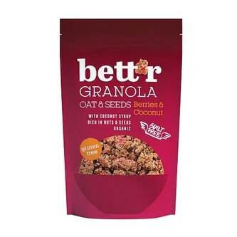 Bett´r Granola berries & kokos váha 300g