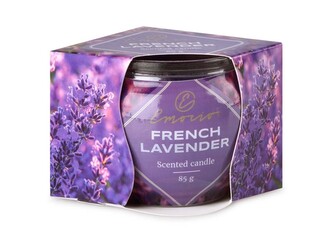 Emocio Sklo Dekor 70x62 mm French Lavender, vonná svíčka