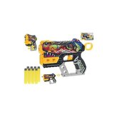 Pistole 22,5cm na pěnové náboje 8ks 2barvy