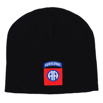 Čepice zimní Fostex Beanie 82nd Airborne - černá