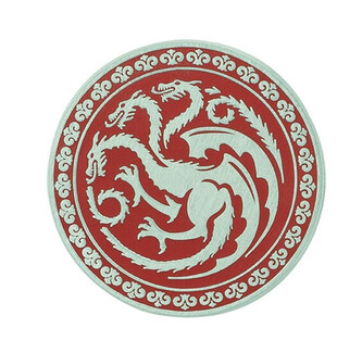 Placka Game of Thrones - Targaryen