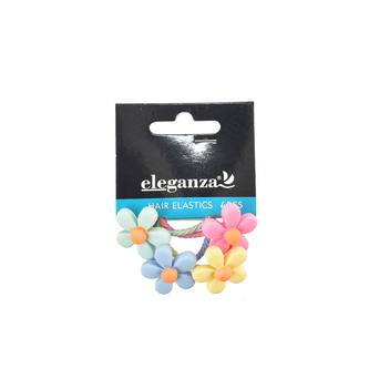 Gumička do vlasů kytička 4 ks