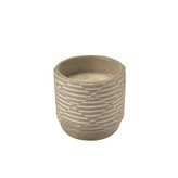 Svíčka cement citronela 8x8x8 cm