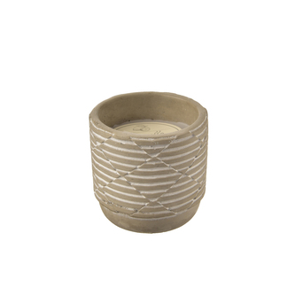 Svíčka cement citronela 8x8x8 cm