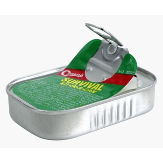 Krabička poslední záchrany Coghlans Kit-in-a-Can - stříbrná