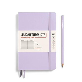 Leuchtturm1917 Zápisník Lilac Softcover B6+ linkovaný