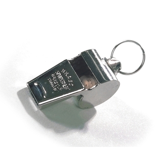 Píšťalka Origin Outdoors Brass - stříbrná