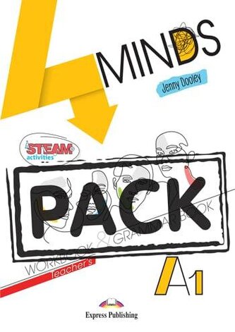 4 Minds A1 Zeszyt ćwiczeń papierowy (wersja dla nauczyciela) + DigiBook (kod)