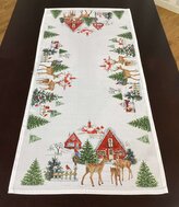 Vánoční ubrus - běhoun na stůl XMAS MOOD 40x85 cm Mybesthome