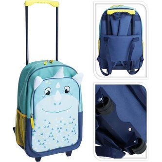 Dětský kufr na kolečkách DINO 49 x 30 x 13 cm KO-DG9005200