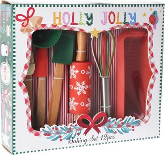 Dětská sada pro pekaře a cukráře 12 ks s vánočním motivem KO-170489370 Dětská sada pro pekaře a cukráře 12 ks s vánočním motivem KO-170489370