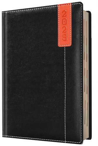 Kalendarz 2025 książkowy A5 dzienny praktyczny VIP