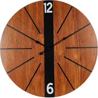Nástěnné hodiny dřevěné 60 cm KO-Y36300190 Nástěnné hodiny dřevěné 60 cm KO-Y36300190