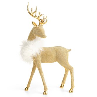 Vánoční figurka GOLDEN DEER 34 cm Mybesthome