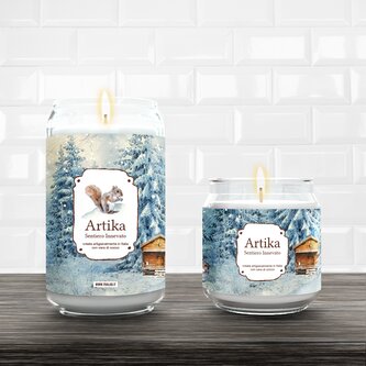 Vonná svíčka Sentiero Innevato velká