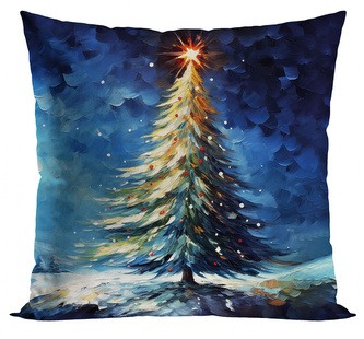 Vánoční polštář COLOURFULL TREE 40x40 cm  Mybesthome