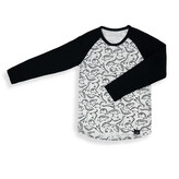 Tričko s dlouhým rukávem Contour Dino Cream; Barva: smetanová; Velikost: 92