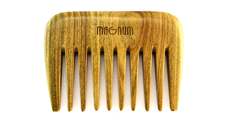 308 MAGNUM hřeben z guajakového dřeva - styl afro