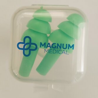 Silikonové špunty do uší 2ks MAGNUM