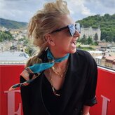 VLNY PURE Hedvábný šátek VLNY