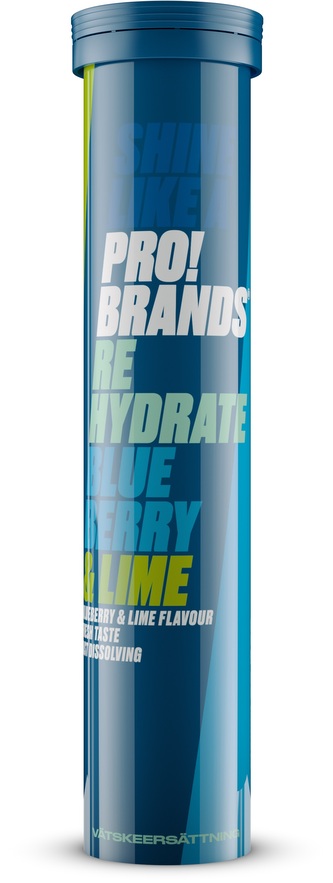 ProBrands Rehydrate 80g (20tbl) příchuť: borůvka/limetka