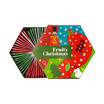 ACORUS Fruity Christmas 125g (60 sáčků, kolekce čajů)