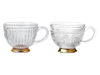 SKLENĚNÝ HRNEK GIORGIA 415 ML