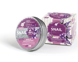 Intenzivně regenerující krém na paty BILE SC - šnečí kaviár a levandule