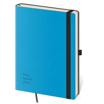 PURE DISTRICT ORIGIN Zápisník modrý