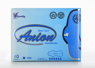 Aunity Denní super absorpční hygienická vložka uvolňující anionty