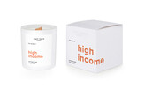 Svíčka s vůní “High income”