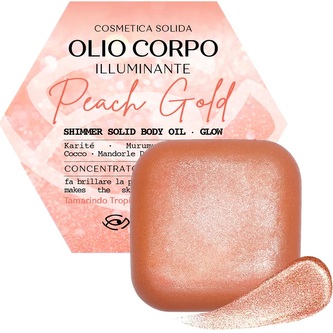 Senso Naturale Třpytivý olej na tělo PEACH GOLD