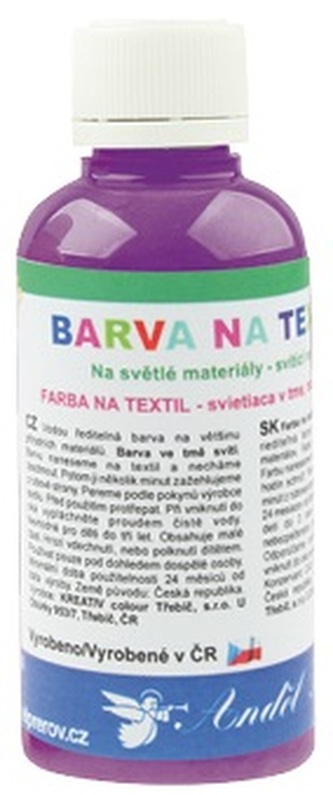 Barva na textil 50g - 19. FIALOVÁ