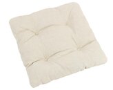 Sedák LADA prošívaný - Uni smetanová - 40x40 cm prošívaný