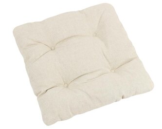 Sedák LADA prošívaný - Uni smetanová - 40x40 cm prošívaný