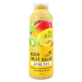 Agiva Osvěžující ovocný sprchový gel s mangem, kiwi a avokádem 330ml