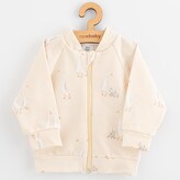 Kojenecká tepláková mikina New Baby Husičky - velikost 68 (4-6m)