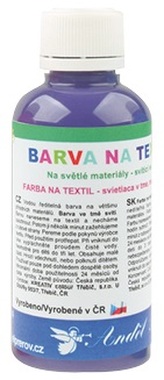Barva na textil 50g - 5. LILA