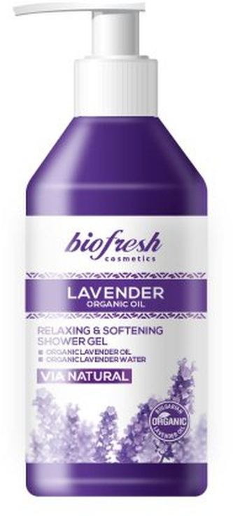 BioFresh relaxační a zjemňující levandulový sprchový gel 300 ml