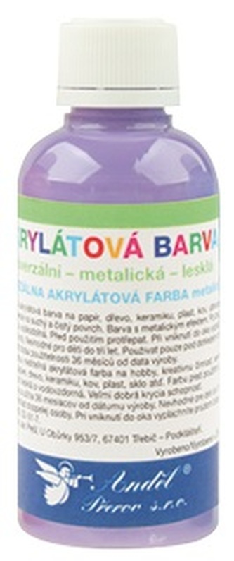 Akrylová barva lesklá 50g - 5. LILA
