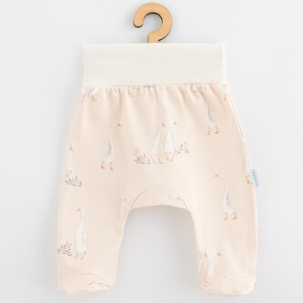 Kojenecké bavlněné polodupačky New Baby Husičky - velikost 74 (6-9m)