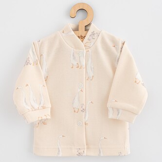 Kojenecký bavlněný kabátek New Baby Husičky - velikost 56 (0-3m)