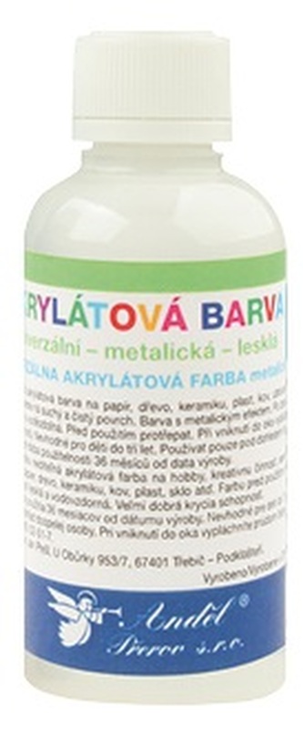 Akrylová barva lesklá 50g - 13. BÍLÁ Akrylová barva lesklá 50g - 13. BÍLÁ